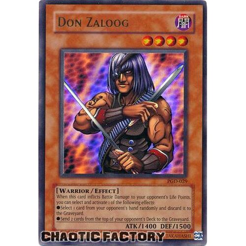 PGD-029 Don Zaloog Ultra Rare Unlimited Edition NM
