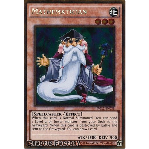 Mathematician - PGL2-EN039 - Gold Rare 1 Edition NM