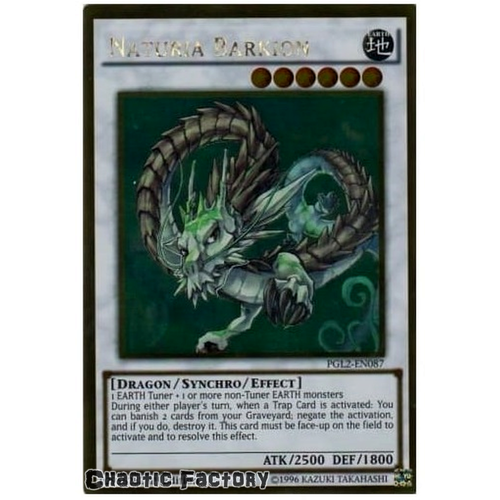 Naturia Barkion - PGL2-EN087 - Gold Rare 1st Edition NM