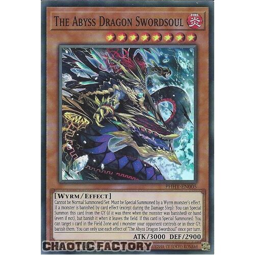 PHHY-EN005 The Abyss Dragon Swordsoul Super Rare 1st Edition NM