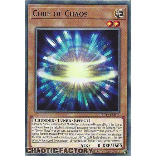 PHHY-EN011 Core of Chaos Common 1st Edition NM