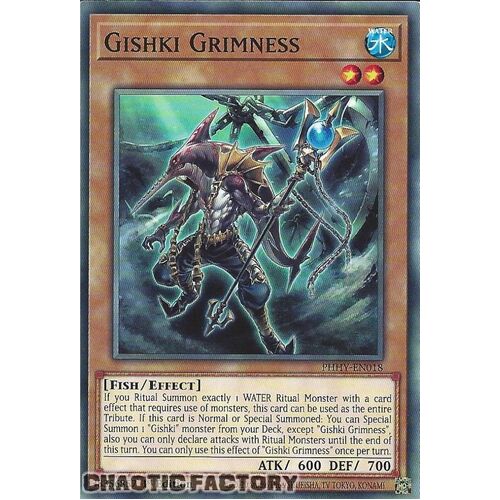 PHHY-EN018 Gishki Grimness Common 1st Edition NM