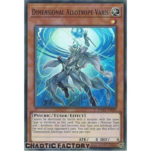 PHHY-EN028 Dimensional Allotrope Varis Super Rare 1st Edition NM