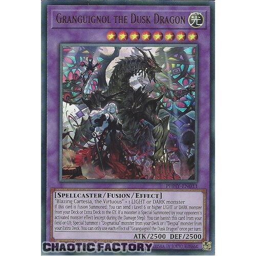 PHHY-EN033 Granguignol the Dusk Dragon Ultra Rare 1st Edition NM