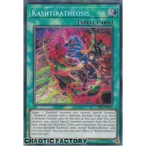 PHHY-EN058 Kashtiratheosis Secret Rare 1st Edition NM