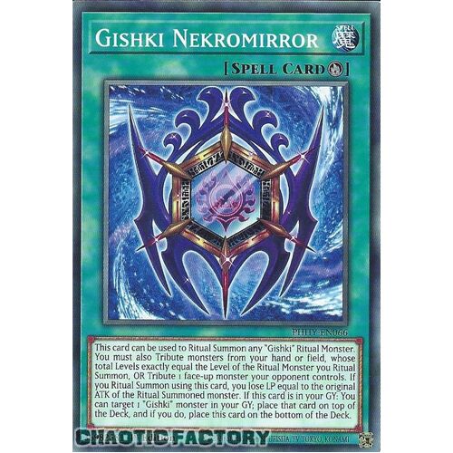 PHHY-EN066 Gishki Nekromirror Common 1st Edition NM