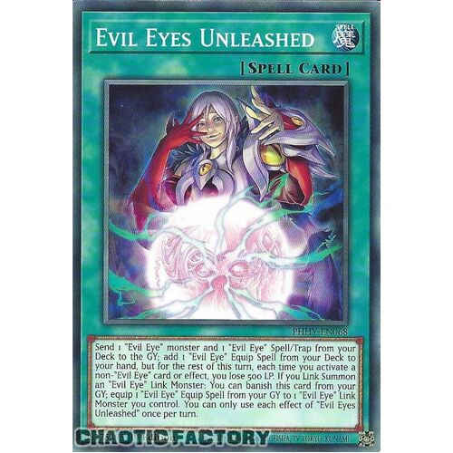 PHHY-EN068 Evil Eyes Unleashed Common 1st Edition NM
