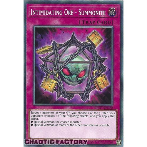 PHHY-EN080 Intimidating Ore - Summonite Common 1st Edition NM