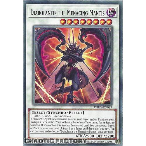 PHHY-EN083 Diabolantis the Menacing Mantis Common 1st Edition NM