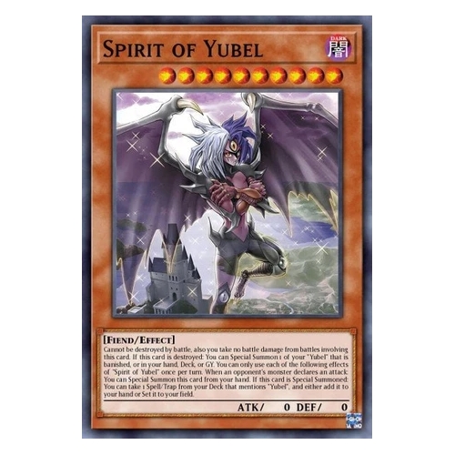 PHNI-EN001 Spirit of Yubel Super Rare 1st Edition NM