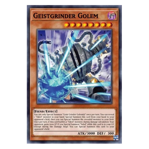 PHNI-EN002 Geistgrinder Golem Common 1st Edition NM