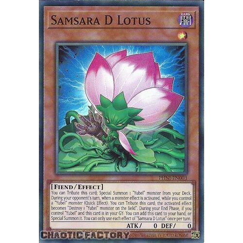 PHNI-EN003 Samsara D Lotus Super Rare 1st Edition NM