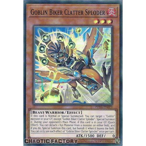 PHNI-EN009 Goblin Biker Clatter Sploder Super Rare 1st Edition NM