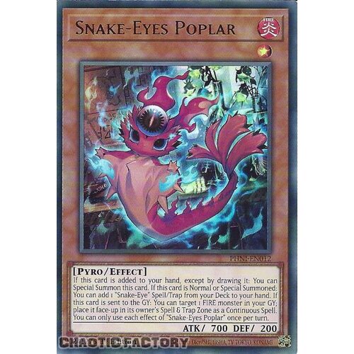 PHNI-EN012 Snake-Eyes Poplar Ultra Rare 1st Edition NM