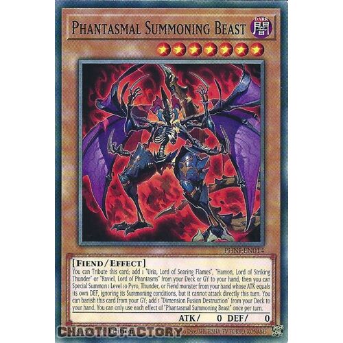 PHNI-EN014 Phantasmal Summoning Beast Common 1st Edition NM