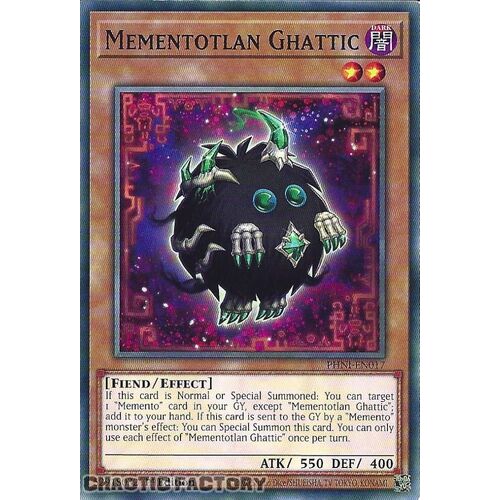 PHNI-EN017 Mementotlan Ghattic Common 1st Edition NM