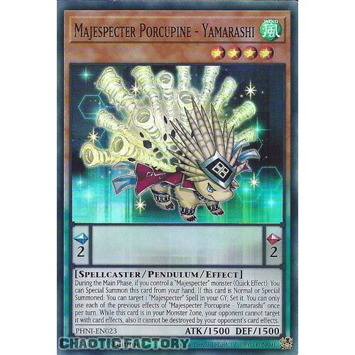 PHNI-EN023 Majespecter Porcupine - Yamarashi Super Rare 1st Edition NM