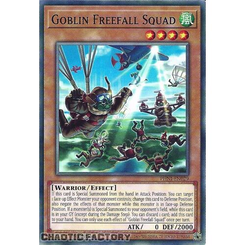 PHNI-EN029 Goblin Freefall Squad Common 1st Edition NM