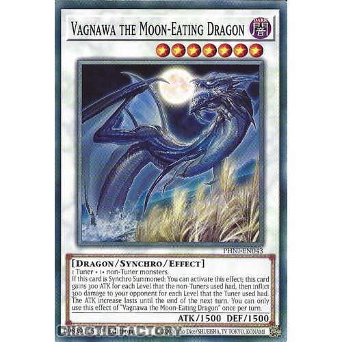 PHNI-EN043 Vagnawa the Moon-Eating Dragon Common 1st Edition NM