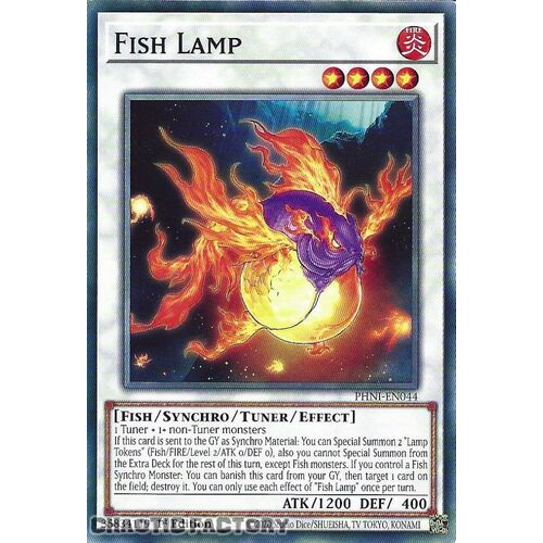 PHNI-EN044 Fish Lamp Common 1st Edition NM