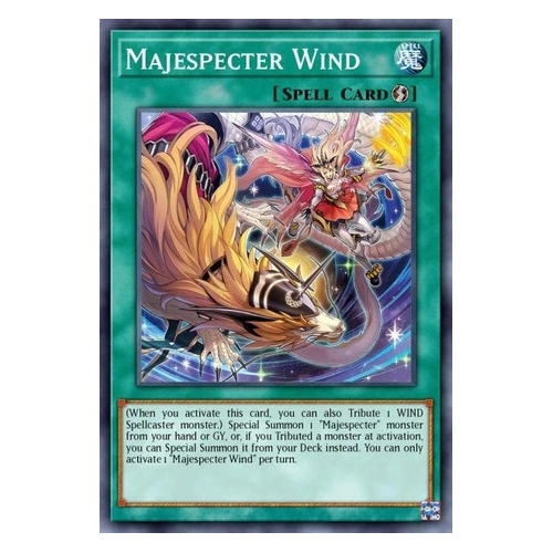 PHNI-EN069 Majespecter Wind Super Rare 1st Edition NM