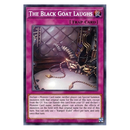 PHNI-EN078 The Black Goat Laughs Secret Rare 1st Edition NM