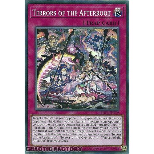 PHNI-EN079 Terrors of the Afterroot Super Rare 1st Edition NM