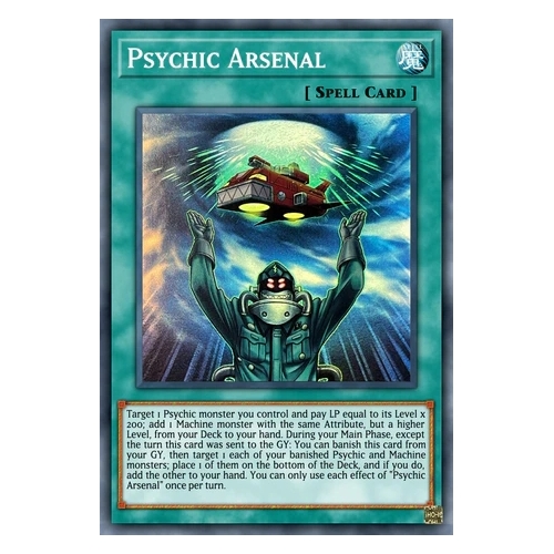 PHNI-EN082 Psychic Arsenal Super Rare 1st Edition NM