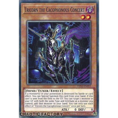 PHNI-EN087 Tricorn the Cacophonous Concert Common 1st Edition NM