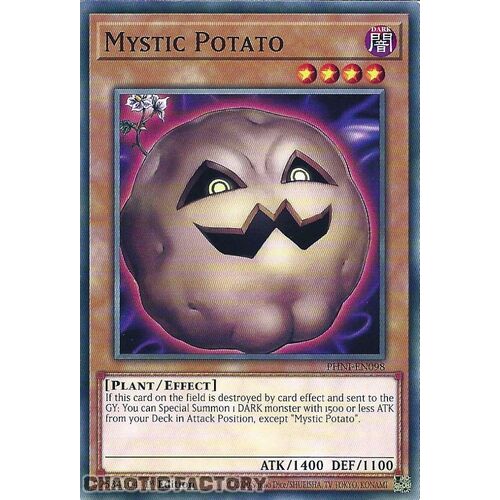 PHNI-EN098 Mystic Potato Common 1st Edition NM