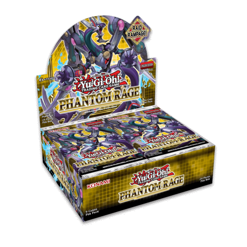 YU-GI-OH! TCG Phantom Rage Booster Box 1st edition