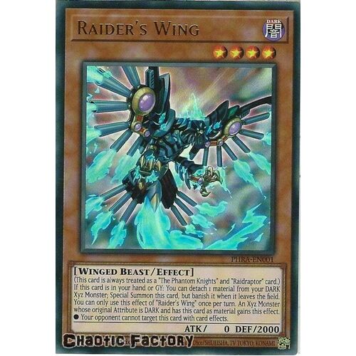 PHRA-EN001 Raider's Wing Ultra Rare 1st Edition NM