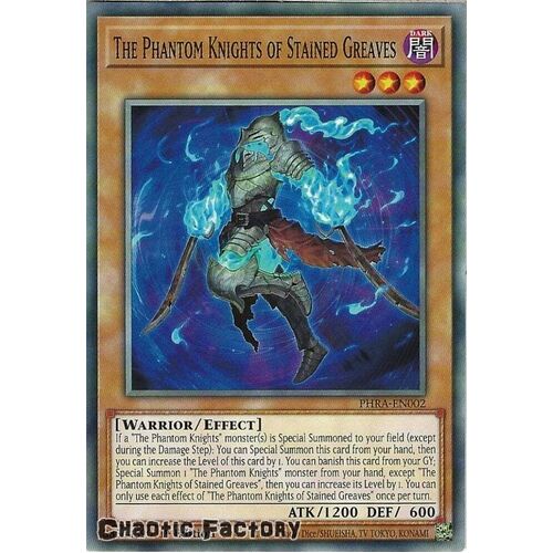 PHRA-EN002 The Phantom Knights of Stained Greaves Common 1st Edition NM