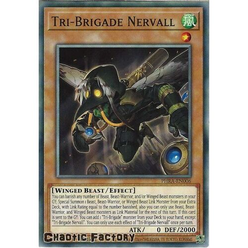 PHRA-EN006 Tri-Brigade Nervall Common 1st Edition NM