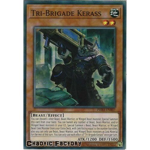 PHRA-EN007 Tri-Brigade Kerass Super Rare 1st Edition NM