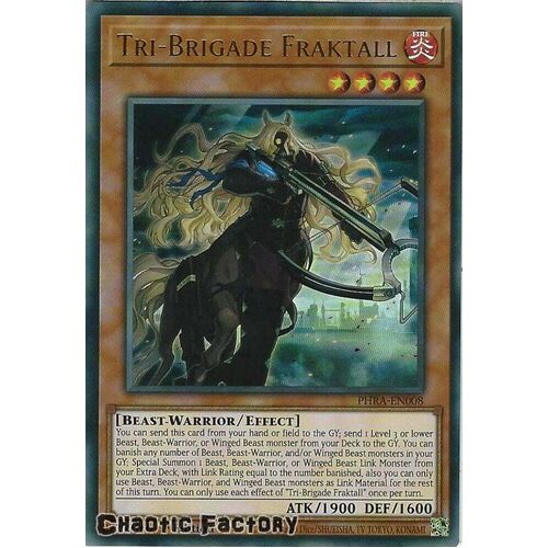 PHRA-EN008 Tri-Brigade Fraktall Ultra Rare 1st Edition NM