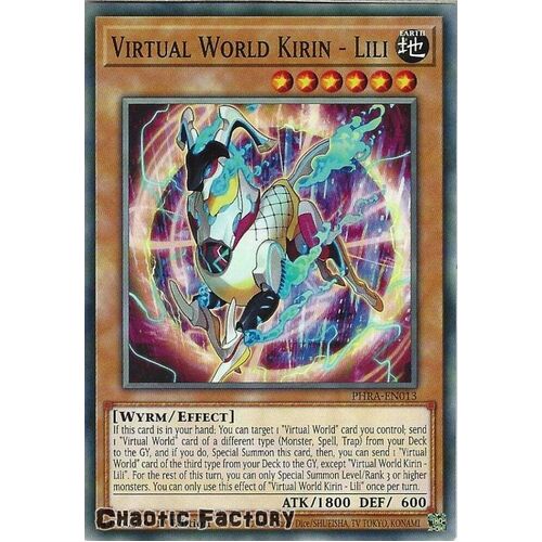 PHRA-EN013 Virtual World Kirin - Lili Common 1st Edition NM