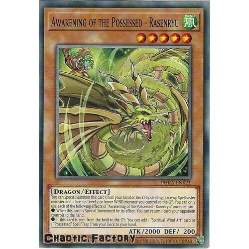 PHRA-EN021 Awakening of the Possessed - Rasenryu Common 1st Edition NM