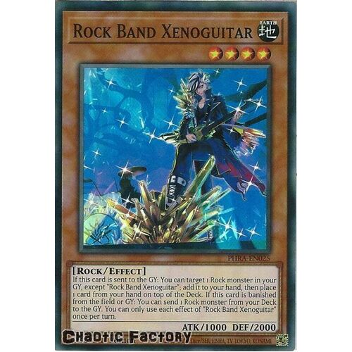 PHRA-EN025 Rock Band Xenoguitar Super Rare 1st Edition NM