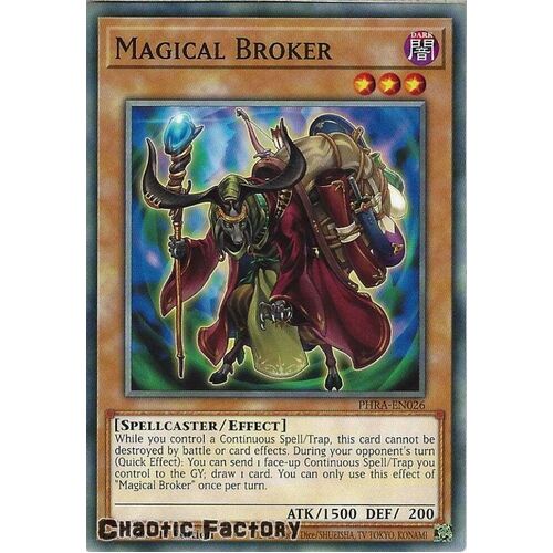 PHRA-EN026 Magical Broker Common 1st Edition NM