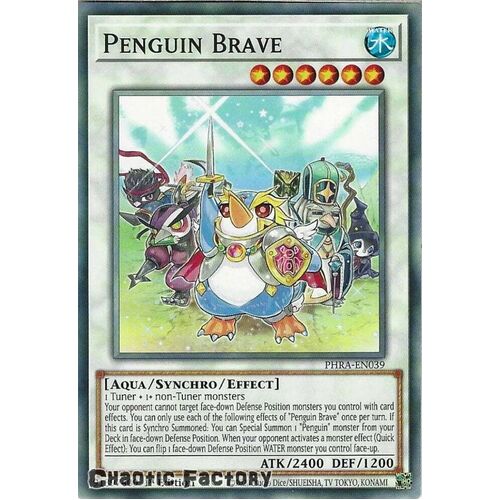 PHRA-EN039 Penguin Brave Common 1st Edition NM
