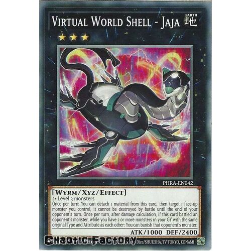 PHRA-EN042 Virtual World Shell - Jaja Common 1st Edition NM
