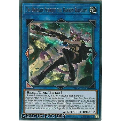 PHRA-EN046 Tri-Brigade Ferrijit the Barren Blossom Ultra Rare 1st Edition NM
