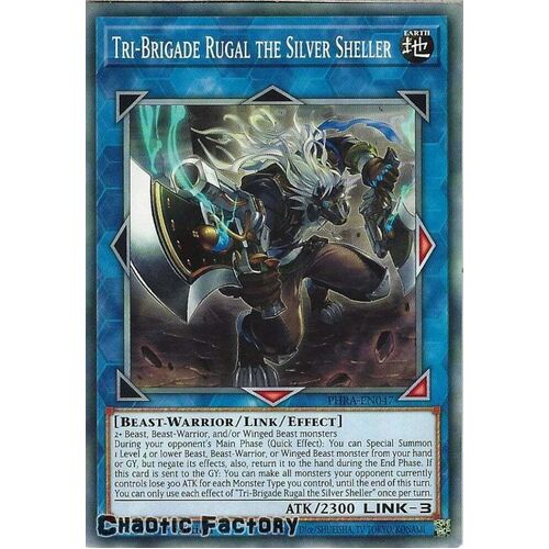 PHRA-EN047 Tri-Brigade Rugal the Silver Sheller Common 1st Edition NM