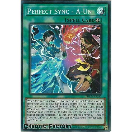 PHRA-EN058 Perfect Sync - A-Un Super Rare 1st Edition NM