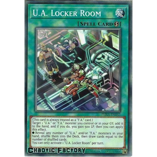 PHRA-EN062 U.A. Locker Room Common 1st Edition NM