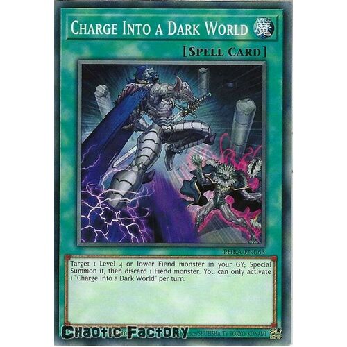 PHRA-EN063 Charge Into a Dark World Common 1st Edition NM