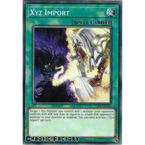 PHRA-EN066 Xyz Import Common 1st Edition NM