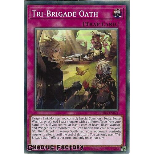 PHRA-EN071 Tri-Brigade Oath Common 1st Edition NM