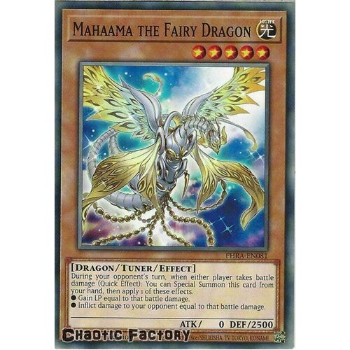 PHRA-EN081 Mahaama the Fairy Dragon Common 1st Edition NM